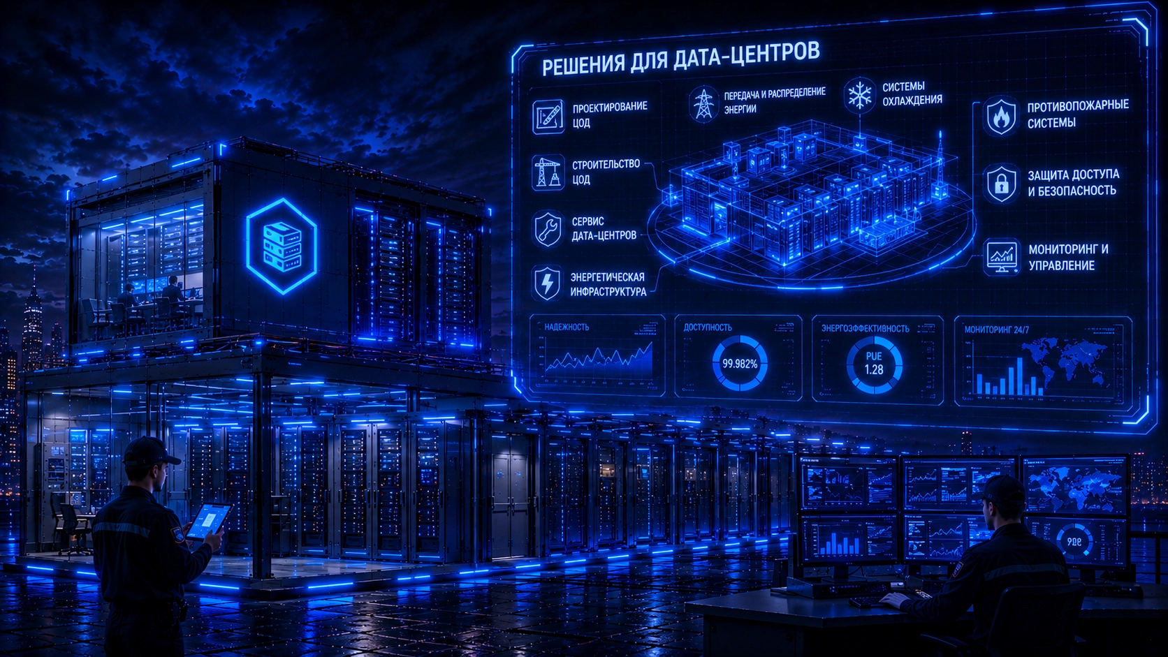 Решения для дата-центров