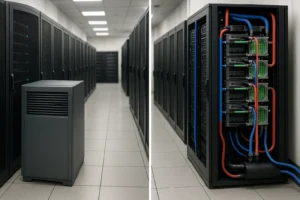 Сравнение методов охлаждения в ЦОД-ах: традиционный воздух против жидкостного