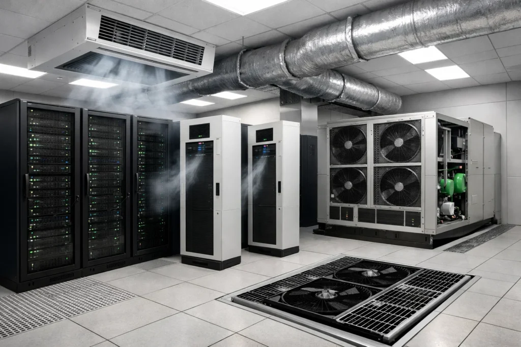 Энергоэффективные вентиляционные решения для серверных помещений