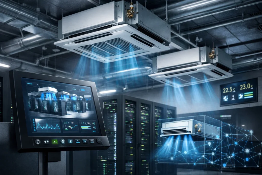 Интеллектуальное управление фанкойлами в ЦОД-ах для снижения PUE