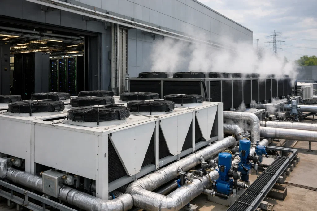 Чиллеры для AI-нагрузок: особенности теплоотвода от систем глубокого обучения